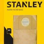 Saco p/aspirador 20L 5p ref 41856 Stanley