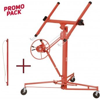 Elevador p/ placas gesso [128.0070] + extensor [128.0072]  MACFER