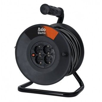 Extenso elctrica 15m c/enrolador 3x1.5mm ASENR15  Aslo