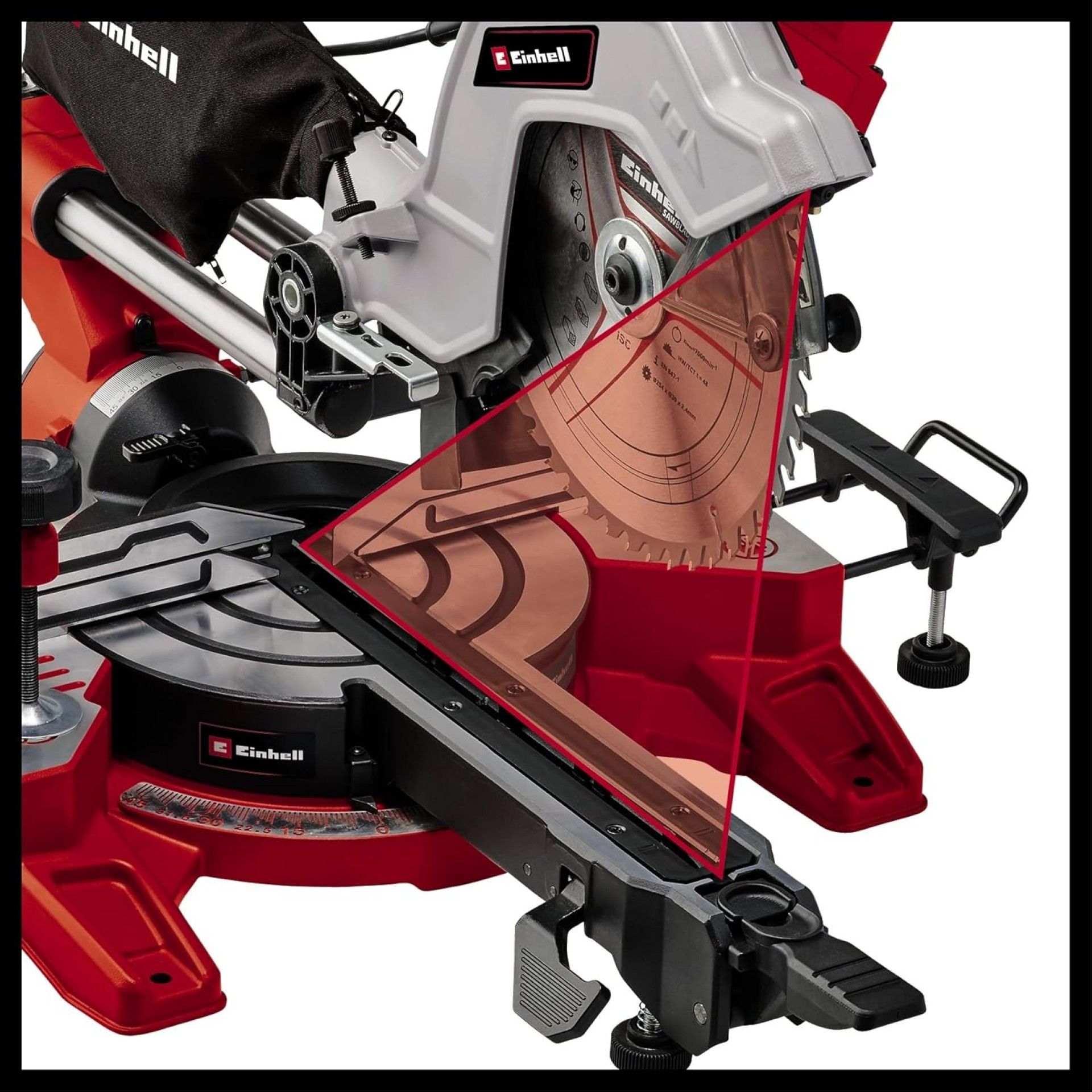 Serra ½ esquadria TE-SM 10L refº 4300877 Einhell