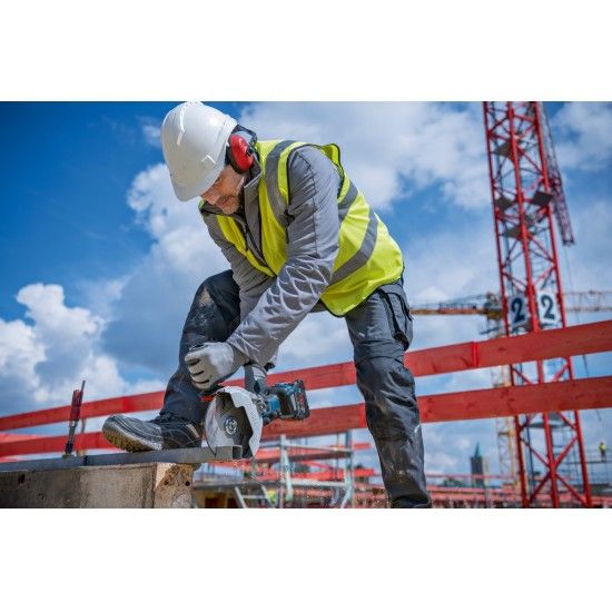 Rebarbadora sem fio BiTurbo GWS 18V-180 P Bosch brushless [06019H6L02]