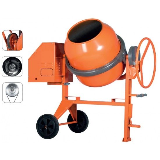 Betoneira SIRL BP200D motor elctrico 0,75CV B.20032.1201