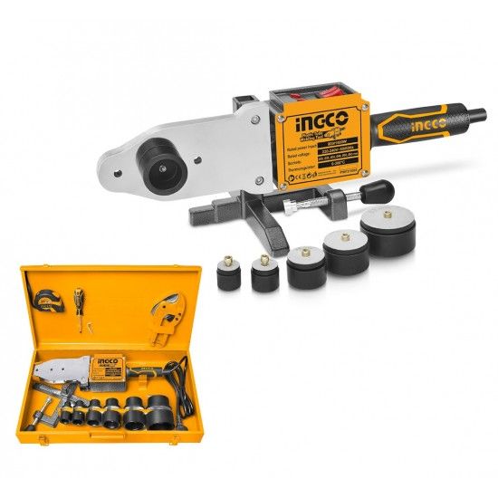 Mquina Polifusora de Soldar Tubos PPR  Ingco 800wc/mala e acessrios PTWT215002