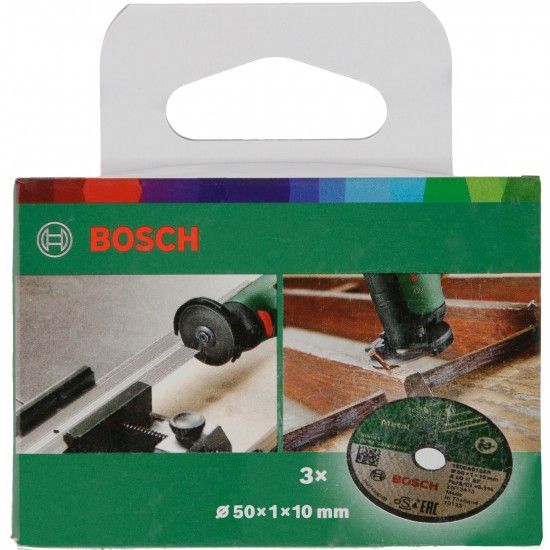Disco abrasivo Expert Bosch Inox reto 50mm 3p [1600A01S5Y]