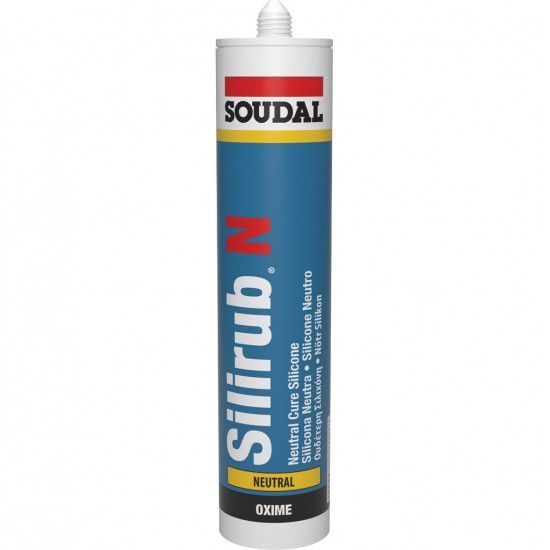 Silicone SiliRub N preto 300ml [119304] Soudal