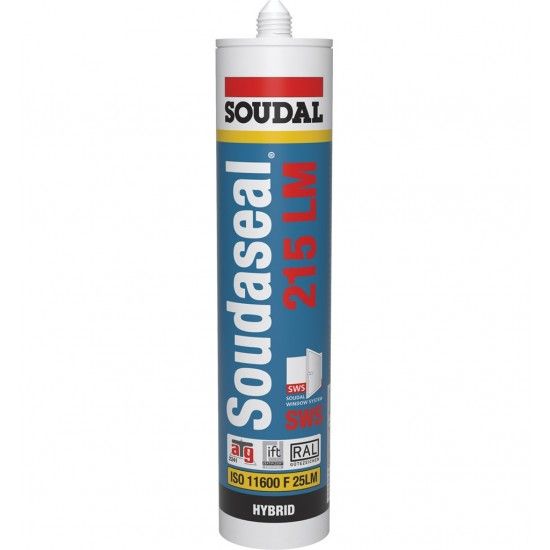 Soudaseal 215 LM cinza 290ml ref 105023 Soudal