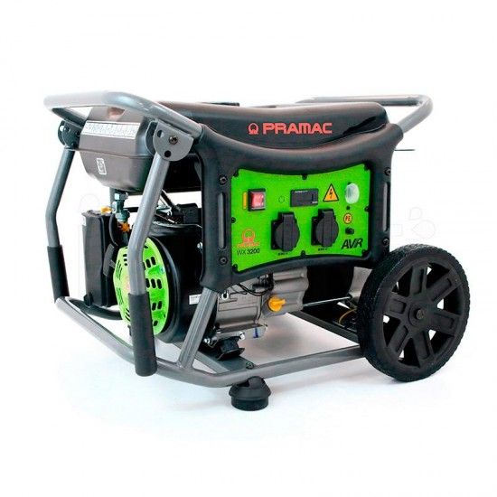 Gerador monofásico WX3200 - 2450/2850W - arranque manual PR242SXIZ00 Pramac Gerador monofásico WX3200 - 2450/2850W - arranque manual PR242SXIZ00 Pramac