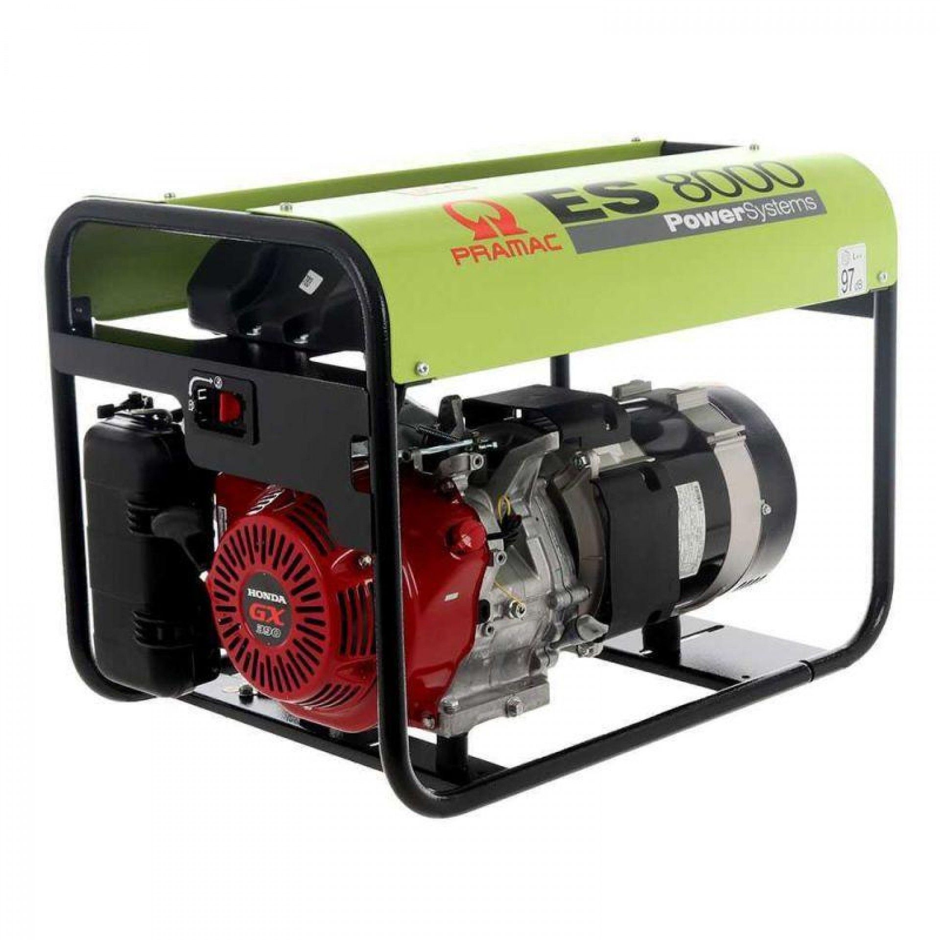 Gerador trifásico ES8000 - 5600/6600W - arranque manual PE652TH1000 Pramac