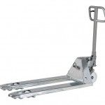 Porta paletes manual GALVANIZADO 2500KG * GS EVO GALV 25S4 RA 1150x525 NYLON - NYLON - GALV - GALV -
