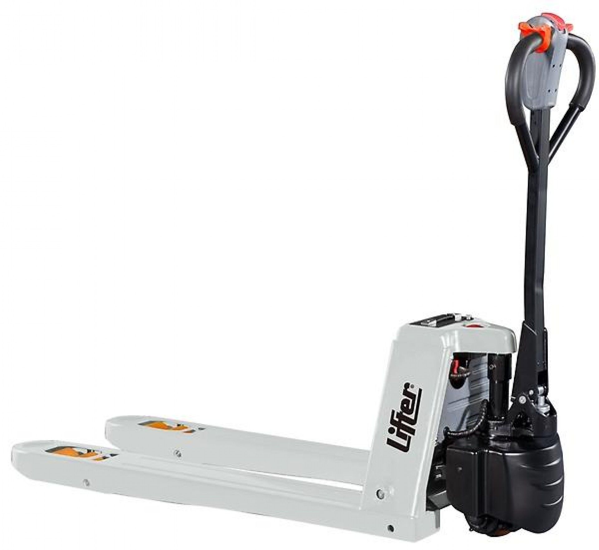 Porta paletes electrico 2000KG * EY 20L S4 1150x550 + BATERIA + CARREGADOR * RAL 9006 - LIFTER EWA