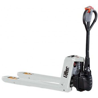 Porta paletes electrico 2000KG *  EY 20L S4 1150x550 +  BATERIA + CARREGADOR * RAL 9006 - LIFTER EWA