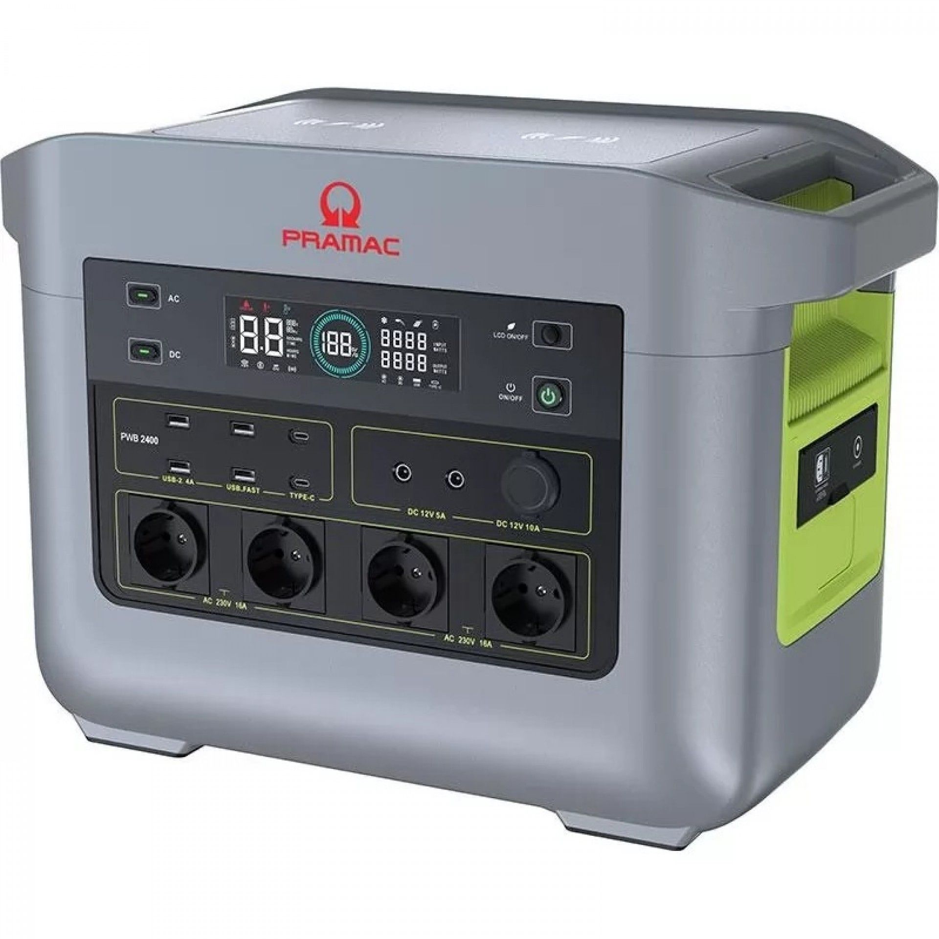 Bateria portátil PWB2400 - 2400W - 2kWh/230V/50Hz KA162Y12020 Pramac
