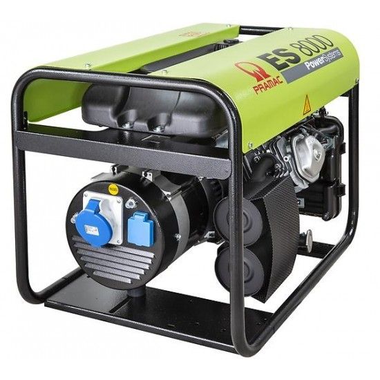 Gerador monofsico  ES8000 - 5500/6400W - arranque manual PE612SH1000 Pramac