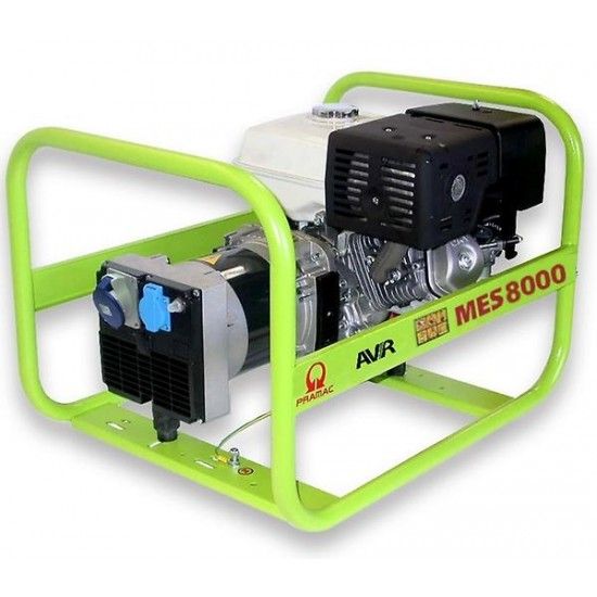 Gerador monofsico  MES8000 - 5500/6400W - arranque manual PA652SH1005 Pramac