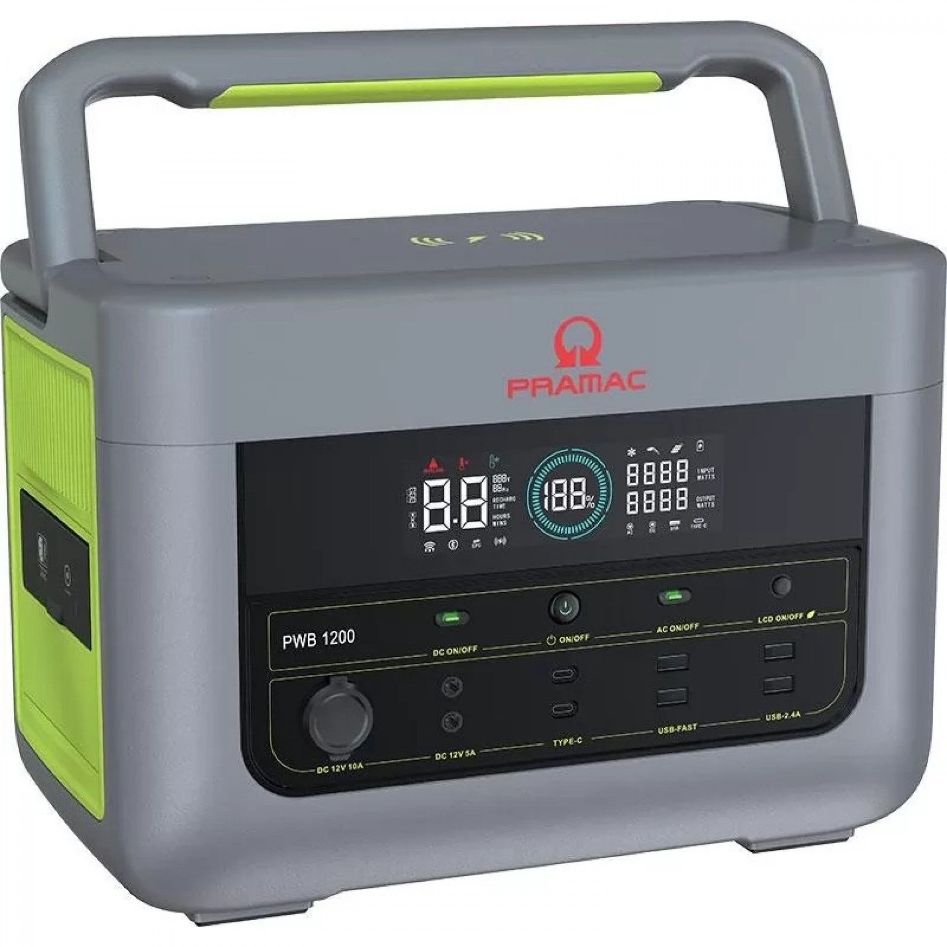 Bateria portátil PWB1200 - 1200W - 1kWh/230V/50Hz KA162Y11020 Pramac
