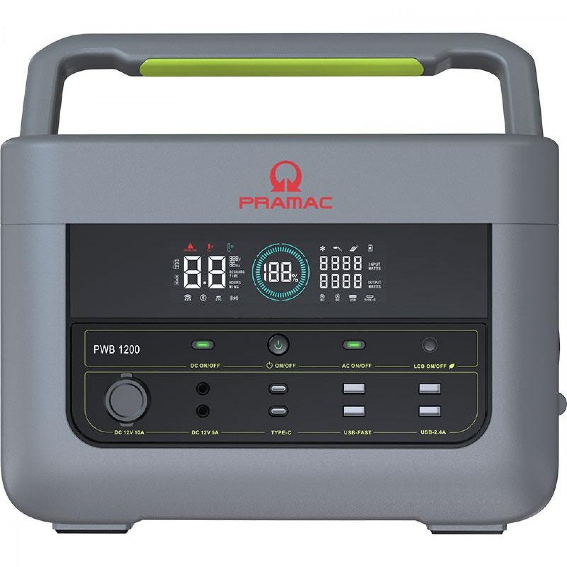 Bateria portátil PWB1200 - 1200W - 1kWh/230V/50Hz KA162Y11020 Pramac