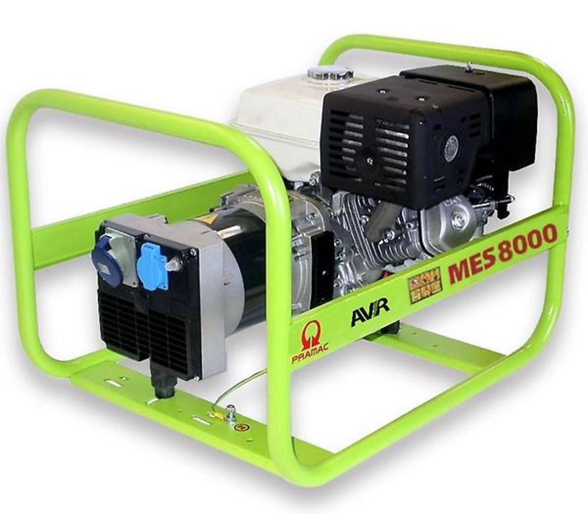 Gerador monofásico MES8000 - 5500/6400W - arranque manual PA652SH1005 Pramac