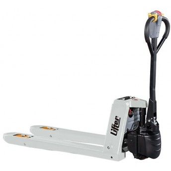 Porta paletes electrico 1500KG * EY 15L S4 1150x550 + BATERIA + CARREGADOR * RAL 9006 - LIFTER EWQ47