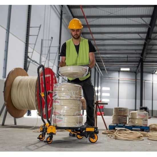 Carrinho de transporte dobrvel (2 em 1) 137Kg  [VICTD2137]  VITO