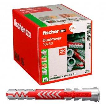 Bucha Fischer DuoPower 10x80mm 25p 538252