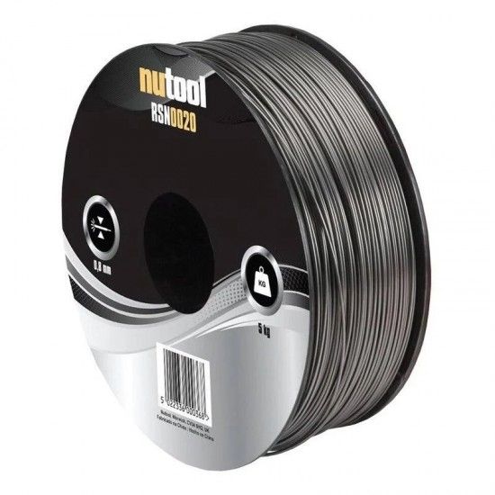 Bobine fio fluxado ao carbono 0.8mm 5Kg ref RSN0020 NuTool