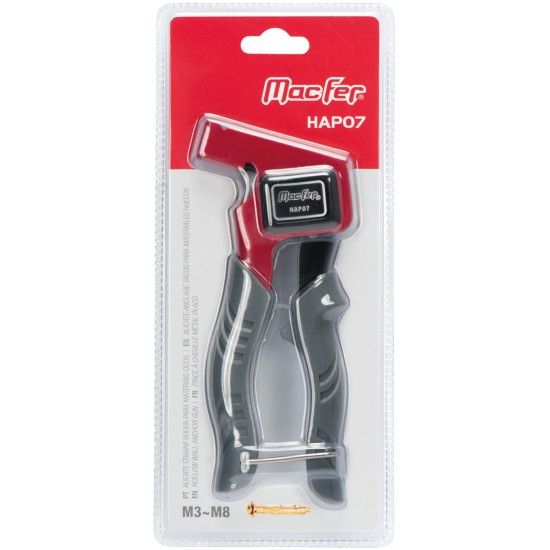 Alicate cravar bucha para materiais ocos [015.0013] MacFer