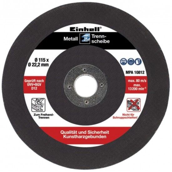 Rebarbadora 115mm 850w Einhell TC-AG 115/850 Kit [4430598]