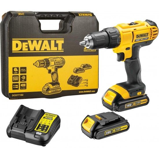Aparafusadora DeWalt XR 18V DCD771S2-QW