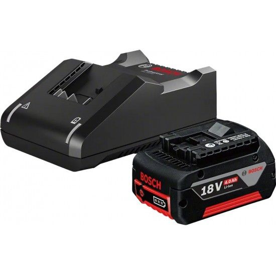 Conjunto de iniciao 1 bateria GBA 18V 4.0Ah + GAL 18V-40 ref 1600A01B9Y BOSCH