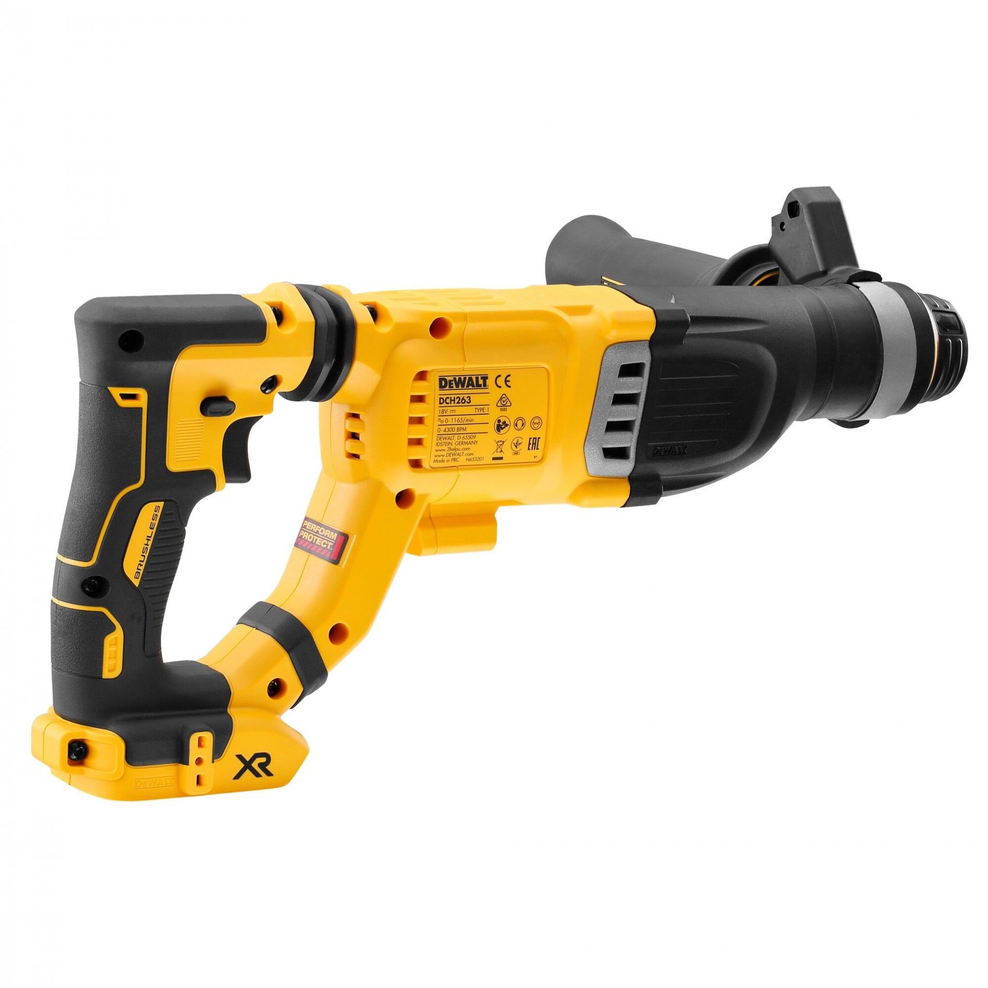 Martelo Eletropneumático sem escovas XR 18V SDS-Plus refª DCH263N-XJ DEWALT