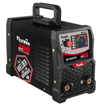 Mquina soldar inverter MMA 200A Led CE-SMART200 Cevik