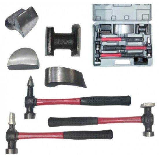 Kit ferramentas bate-chapa 7p ref 5106783 Sady