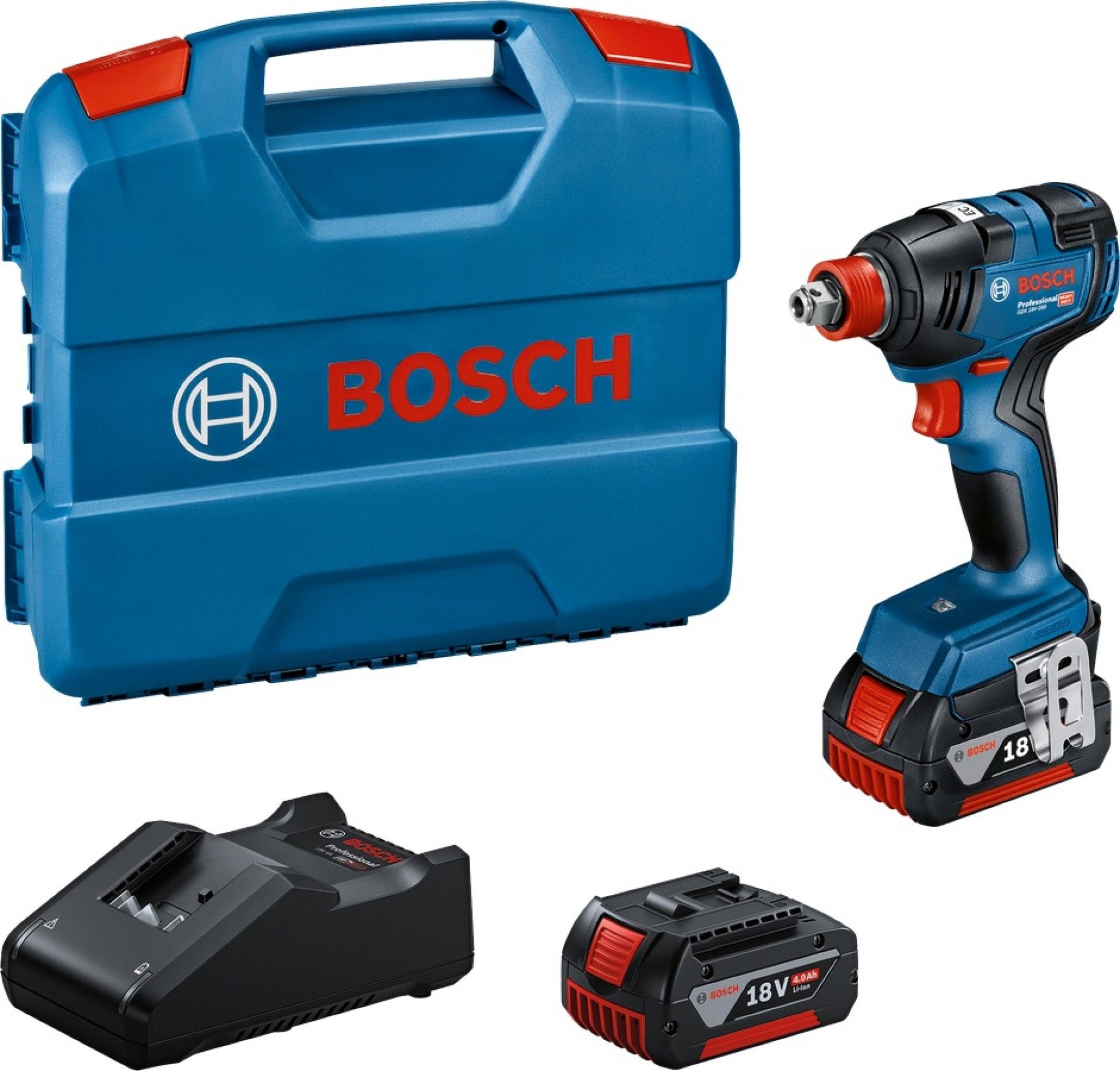 Chave de impacto sem fio GDX 18V-200 refª 06019J2206 BOSCH