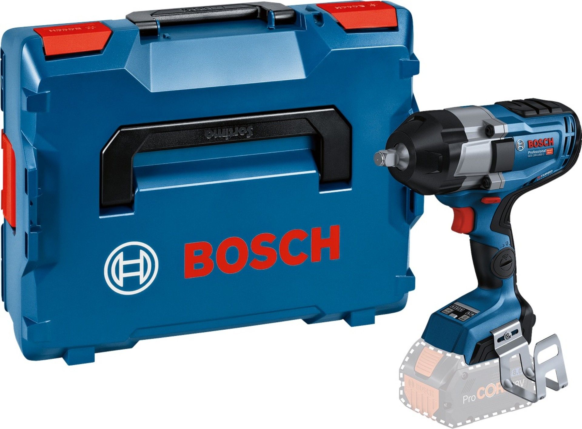 Chave de impacto sem fio GDS 18V-1000 C refª 06019J8001 BOSCH
