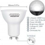 Lampada Led A5 GU10 4W 6500K Aigostar Lampada Led A5 GU10 4W 6500K Aigostar