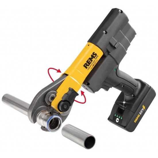 Kit Mini-Press 22V ACC L-Boxx [578014_R220] + 3 Tenazes Mini (20,25,32) 578x09_R220 REMS