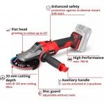 Rebarbadora TP-AG 18/125 F Li BL [4431175] + starterkit 2.5Ah [4512097] Einhell