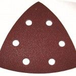 6 Patins Delta Sandappe 93X93Mm 6 Furos De Velcro Mse