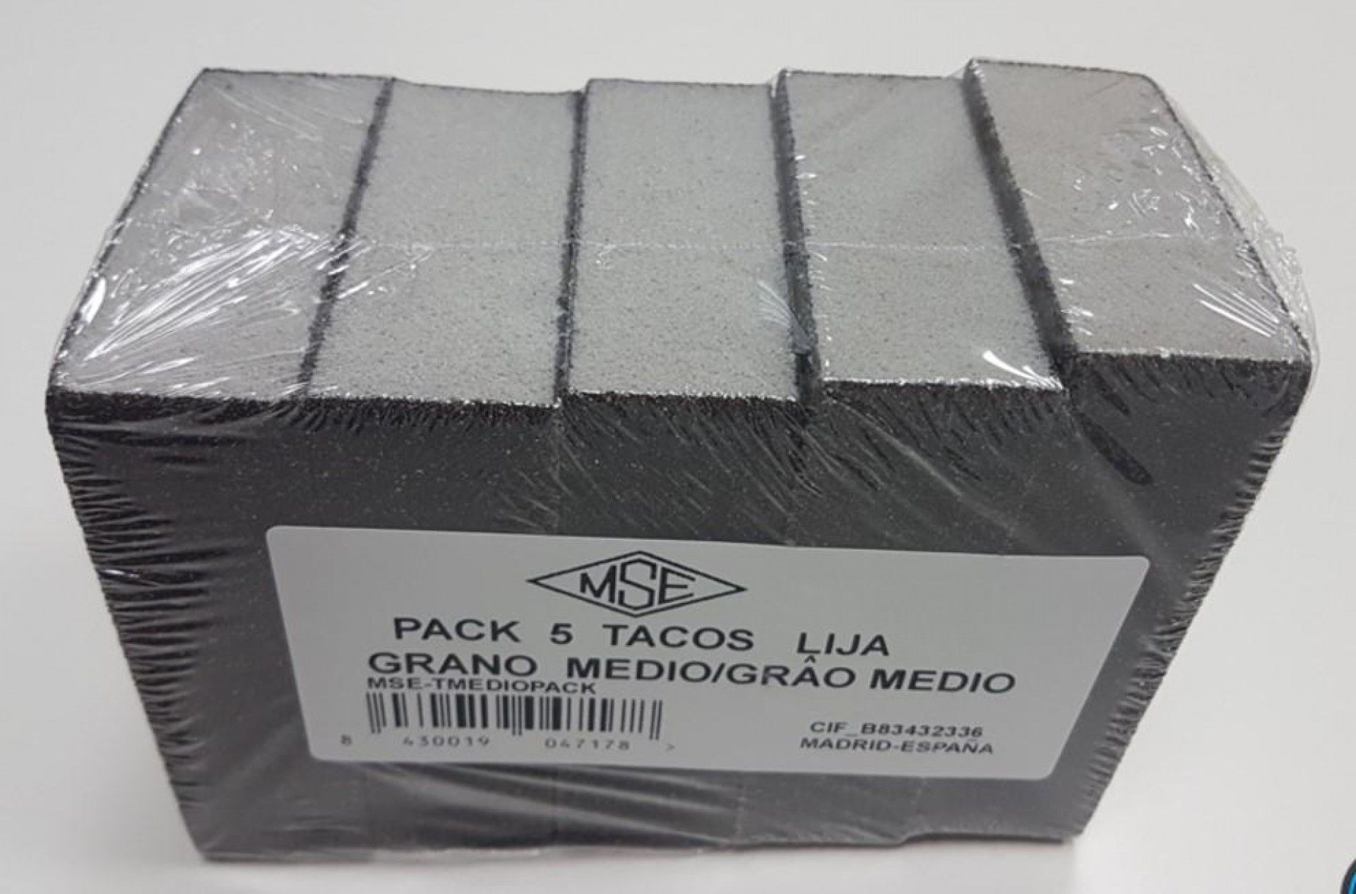 Pack 5 Almofadas De Lixa Mse