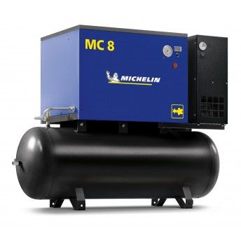 Compressor De Parafuso Mc 270 8Hp Secador Michelin Ca-Mc8-270D
