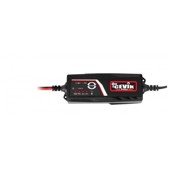 Carregador De Bateria Cevik Pro 6/12V 1.1Ampes Sp-Lem61211