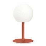 Candeeiro de Mesa Esfera Terracotta Aço 400L refª EG-LP16BTRCCT XANLITE Candeeiro de Mesa Esfera Terracotta Aço 400L refª EG-LP16BTRCCT XANLITE