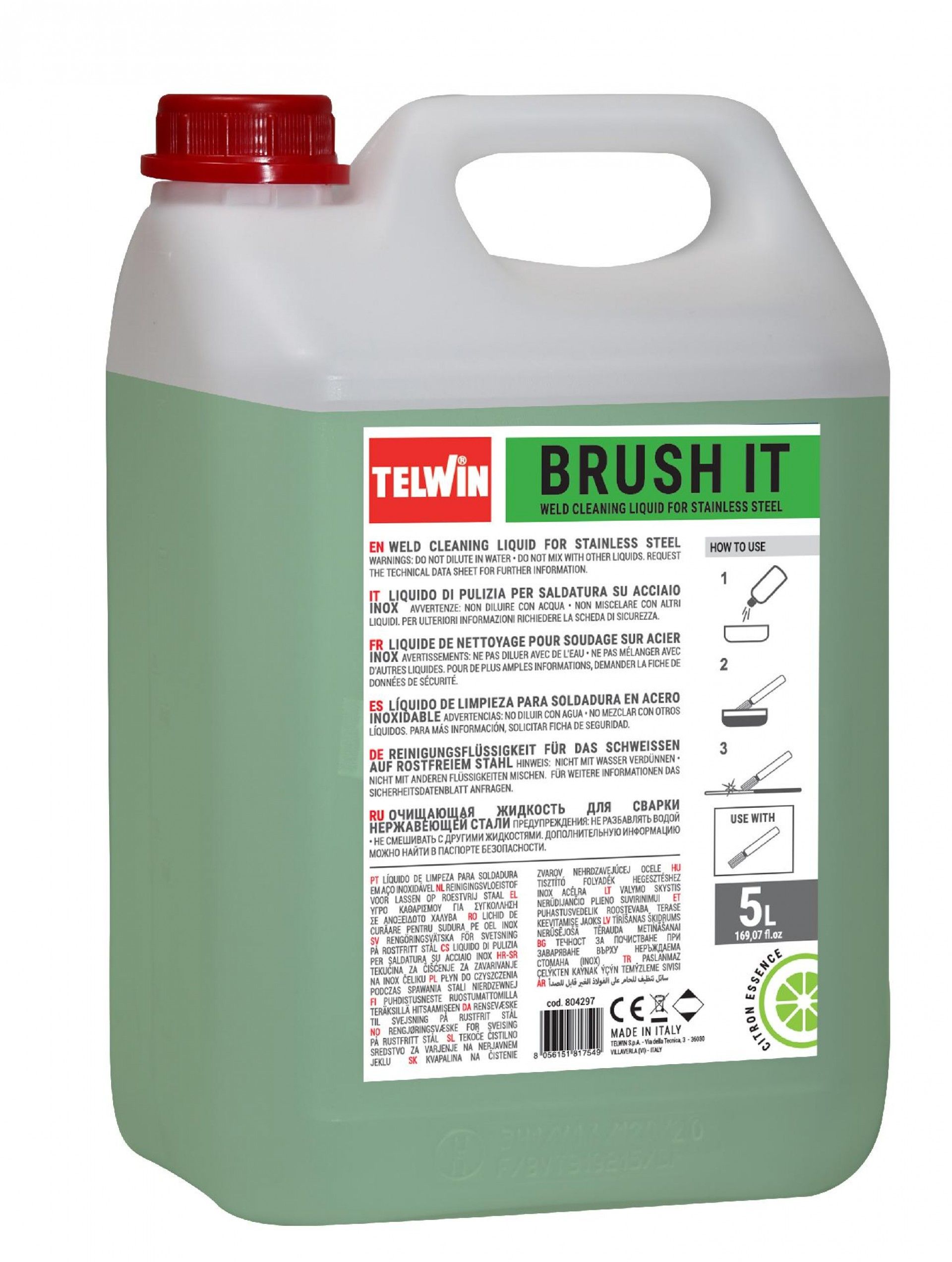 Líquido Para Cepillado 5L Telwin Te-804297