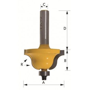 Cortador Md Diam.25.4 N45 Kivec Fr45