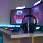 Suporte Para Fone de Ouvido, Rgb, Sincronizao de Msica, ref BISRVBM XANLITE
