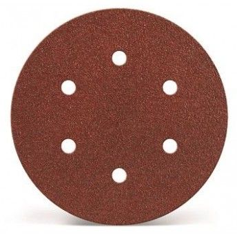 6 Discos De Lixa 150Mm 6 Furos Velcro Mse 6 Discos De Lixa 150Mm 6 Furos Velcro Mse