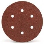 6 Discos De Lixa 150Mm 6 Furos Velcro Mse 6 Discos De Lixa 150Mm 6 Furos Velcro Mse