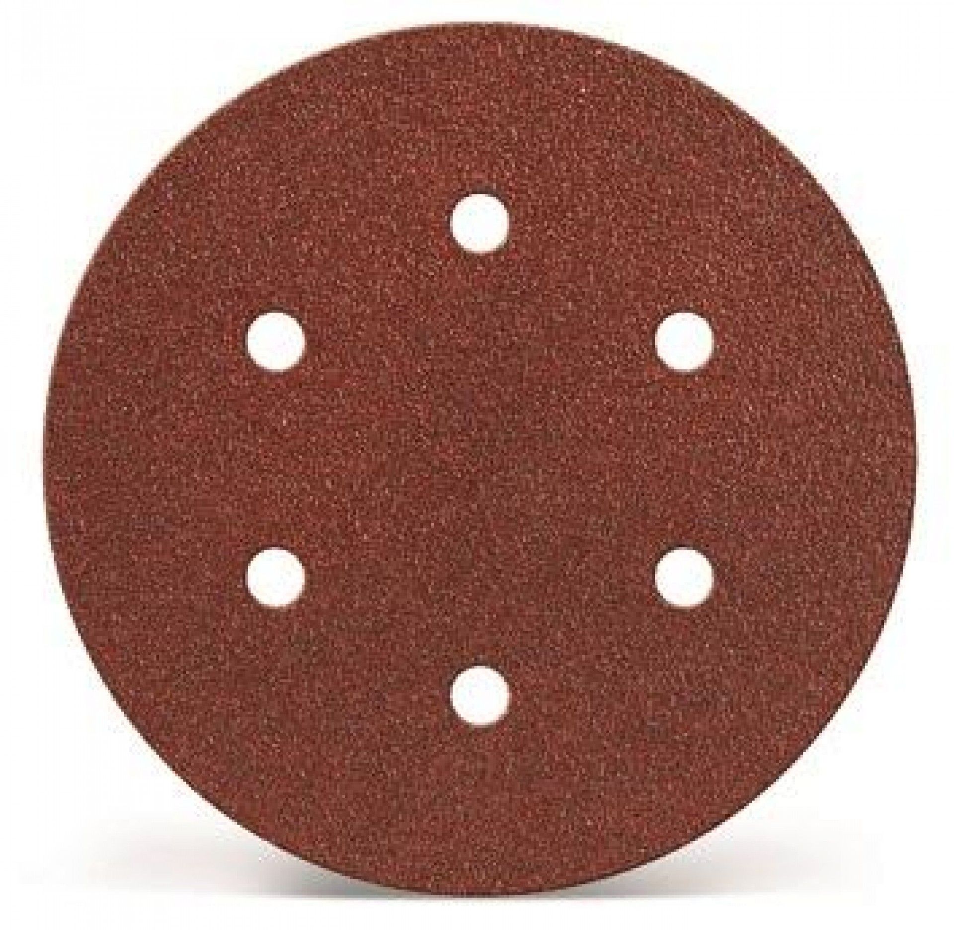 6 Discos De Lixa 150Mm 6 Furos Velcro Mse