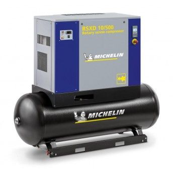 Com.Parafuso Rsxd 500L 10Hp Secador Michelin Ca-Rsxd10/500