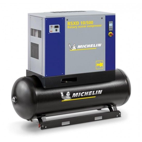 Com.Parafuso Rsxd 500L 10Hp Secador Michelin Ca-Rsxd10/500